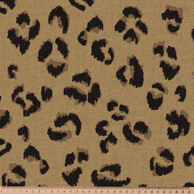 Printed Half Panama FELIGROU Camel / Havana